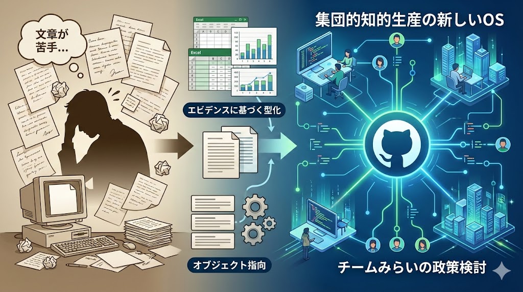 【代表コラム】知的生産の「型」としてのGithub（前半）