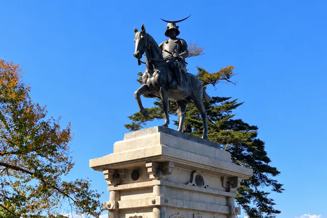 宮城県・伊達政宗騎馬像